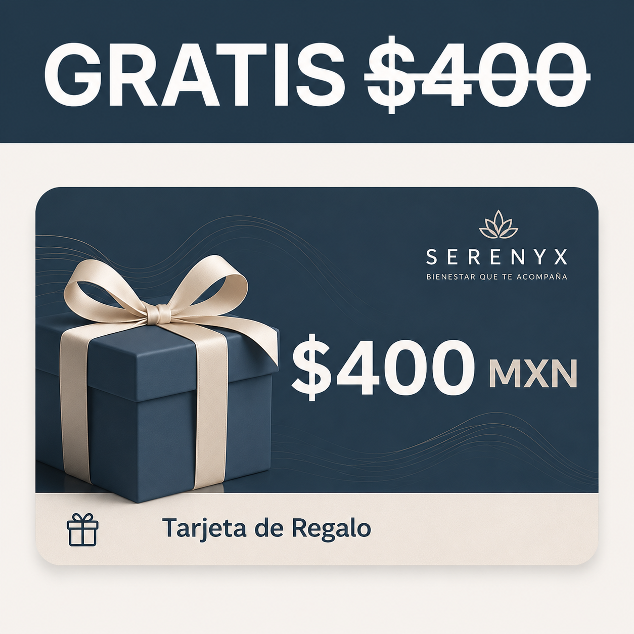 Tarjeta de Regalo $400